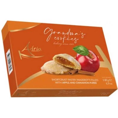 Babiččiny oplatky Adria Jablko se skořicí 140 g – Zboží Dáma