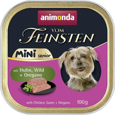 Animonda Vom Feinsten Mini Senior kuře zvěřina oregano 100 g – Hledejceny.cz