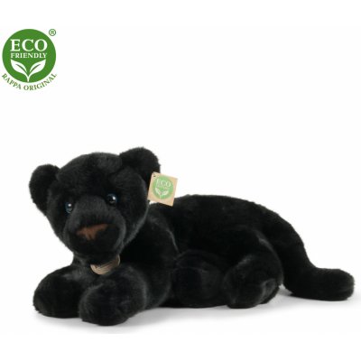 Eco-Friendly černý panter ležící 40 cm – Zboží Mobilmania