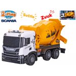 Mikro trading 2-Play Traffic - Auto domíchávač Scania na setrvačník - 54 cm - se světlem a zvukem – Zboží Dáma