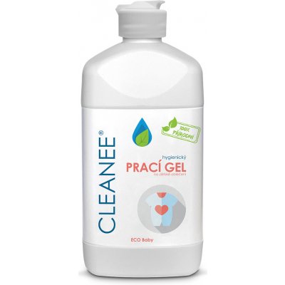 CLEANEE ECO hygienický prací gel na DĚTSKÉ PRÁDLO 500 ml