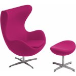 D2.Design Egg kašmír s podnožkou amarantový – Zboží Mobilmania