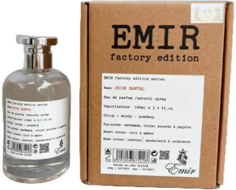 Emir Rich Santal Factory Edition parfémovaná voda unisex 100 ml
