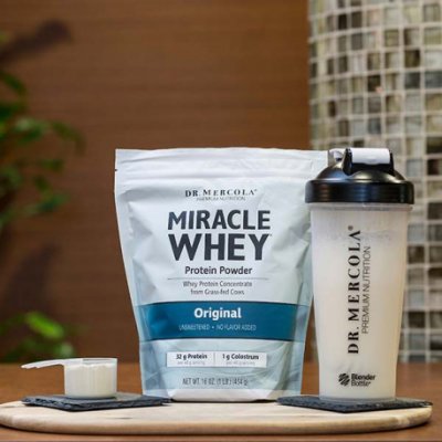 Dr. Mercola Miracle Whey Protein, 382 g – Zbozi.Blesk.cz