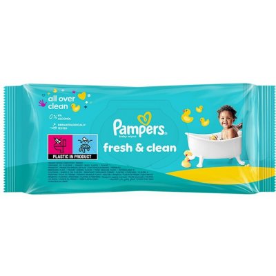 Pampers čistící ubrousky Fresh & Clean 5 x 52 ks – Zboží Dáma