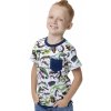 Dětské tričko Winkiki kids Wear chlapecké tričko Reptiles béžová/navy