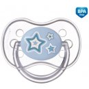 Dudlík Canpol babies silikon třešinka transparentní modrá