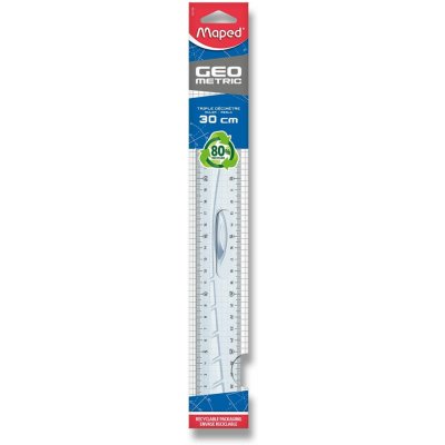 Maped Geometric 242130 oboustranné pravítko s držadlem 30 cm – Hledejceny.cz