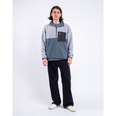 Patagonia M's Microdini 1/2 Zip P/O Nouveau Green w/Salt Grey – Hledejceny.cz