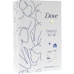 Dove Nourishing Beauty sprchový gel Deeply Nourishing 250 ml + antiperspirant sprej Original 150 ml dárková sada – Zboží Mobilmania