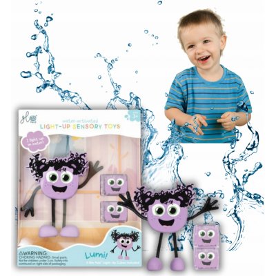 Glo Pals Figurka Lumi + 2 svítící kostky do vody – Zbozi.Blesk.cz
