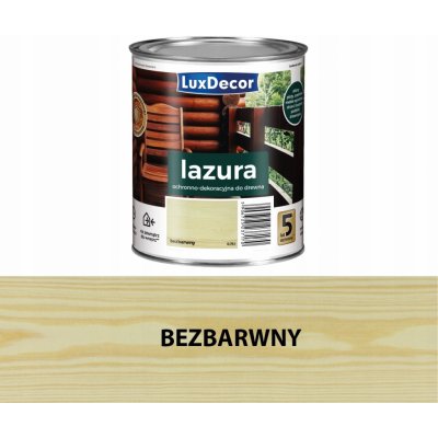 LuxDecor lazura na dřevo 2,2 l bezbarvá – Zbozi.Blesk.cz