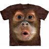 Pánské Tričko The Mountain tričko Dítě Orangutan