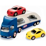 Little Tikes Tahač s návěsem pro přepravu aut 170430 modrá – Hledejceny.cz
