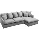 Interior DE Rohová pohovka Heaven šedá colin bouclé SU44192 – Zboží Dáma