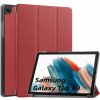 Pouzdro na tablet Protemio Leather Zaklápací kryt Samsung Galaxy Tab A9 66393 červený