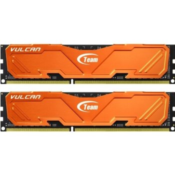 Team Vulcan Series Orange DDR3 8GB 2400MHz CL11 Kit TLAED38G2400HC11CDC01