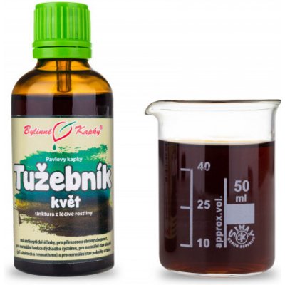 Bylinné kapky Pavlovy Tužebník květ tinktura 50 ml – Hledejceny.cz