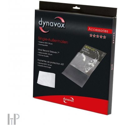 Dynavox Vinyl Record Outer Sleeves HDPE - 7": Kvalitní silné vnější obaly 50 ks – Sleviste.cz