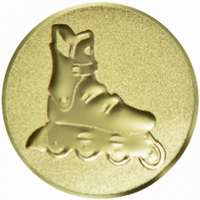 Emblém inline brusle zlato 50 mm – Hledejceny.cz