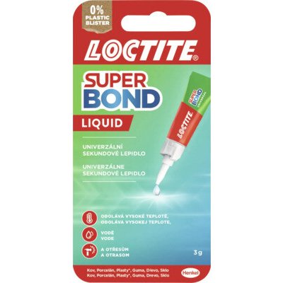 Vteřinové lepidlo, tekuté, univerzální, voděodolné 3 g - Loctite Super Bond Precision – Hledejceny.cz