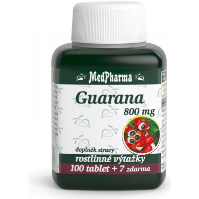 MedPharma Guarana 800 mg 107 tablet – Zbozi.Blesk.cz