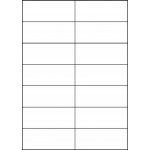 Image label Samolepicí etikety A4 100 ks - 105 × 42,3 mm – Zboží Dáma