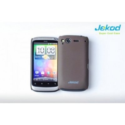 Pouzdro Jekod TPU ochranné HTC Desire S hnědé