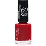 Rimmel London 60 Seconds Super Shine Nail Polish lak na nehty 313 Feisty Red 8 ml – Hledejceny.cz