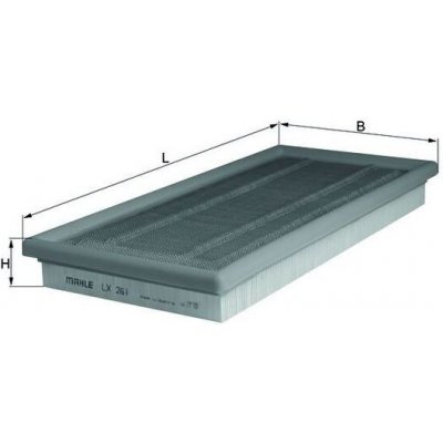 Vzduchový filtr MAHLE LX 261 – Hledejceny.cz