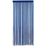Maximex Závěs pro dveře pokoje, 90 x 200 cm, bílá a modrá modrá – Hledejceny.cz