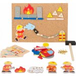 Small Foot Kreativní zatloukací hra Hasiči – Sleviste.cz