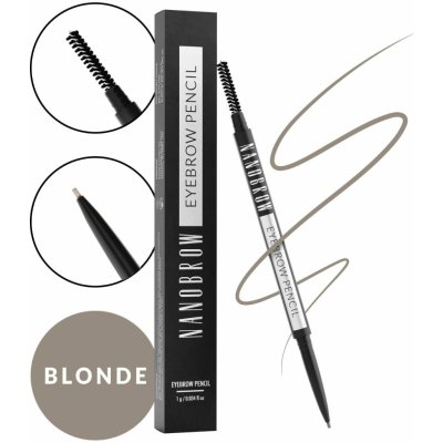 Nanobrow Eyebrow Pencil tužka na obočí Blonde 1 g – Hledejceny.cz