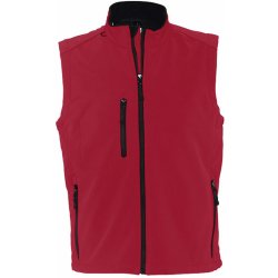 SOLS softshellová vesta RALLYE MEN 46601162 Pepper red