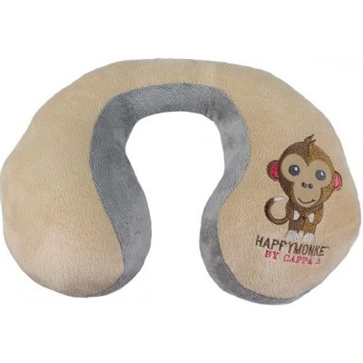Cappa Nákrčník Happy Monkey béžový – Zboží Mobilmania