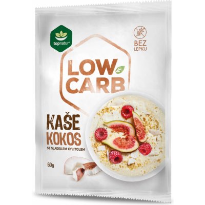 Topnatur Low carb kaše kokosová 60 g – Hledejceny.cz