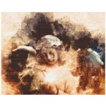 Vymalujsisam MALOVÁNÍ PODLE ČÍSEL ANDĚL SE SLZOU NA TVÁŘI – Zboží Dáma