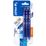 Pilot Frixion Clicker 07 modrá 3ks – Zboží Živě