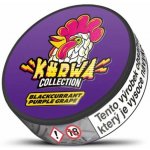 Kurwa Collection nikotinové sáčky blackcurrant purple grape 18 mg 20 sáčků – Zboží Dáma