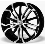 Brock B26 7,5x17 5x112 ET35 matt black polished – Zboží Mobilmania