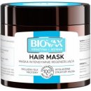 L'biotica Biovax Keratin & Silk regenerační maska pro hrubé vlasy (Paraben & SLS Free) 250 ml