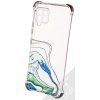 Pouzdro a kryt na mobilní telefon Samsung 1Mcz Trendy Vodomalba Anti-Shock Skinny TPU ochranné Samsung Galaxy A42 5G průhledná zelená černé