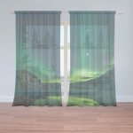 Sablio Záclony Zelená záře: 2ks 150x250cm – Hledejceny.cz