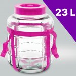 Tadar Zavařovací Sklenice pro fermentaci červená 23 l – Zboží Dáma