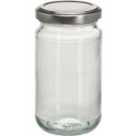 Gastro Zavařovací sklenice víčko šroubovací stříbrné 6 ks x 212ml – Zboží Dáma