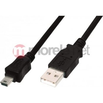 Digitus AK-300102-010-S USB A/samec na B/samec, 1m, černý