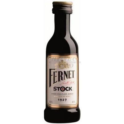 Fernet Stock 38% 0,05 l (holá láhev) – Zboží Mobilmania