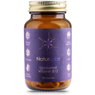 NaturLabs Liposomální vitamín B12 30 kapslí
