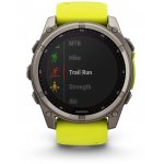 Garmin Fenix 8 51mm Sapphire Solar Titanium Bright Yellow/Graphite 010-02907-21 – Zboží Živě