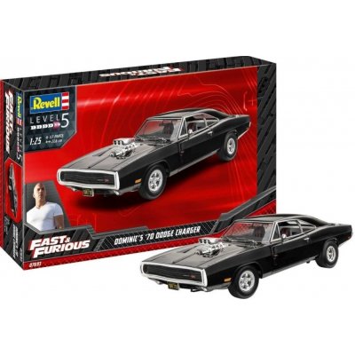 Revell Fast & Furious Dominics 1970 Dodge Charger ModelSet 67693 1:25
